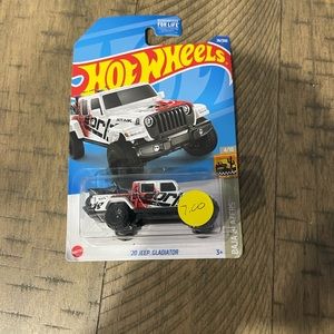 Hot wheels borla white 20 keep gladiator